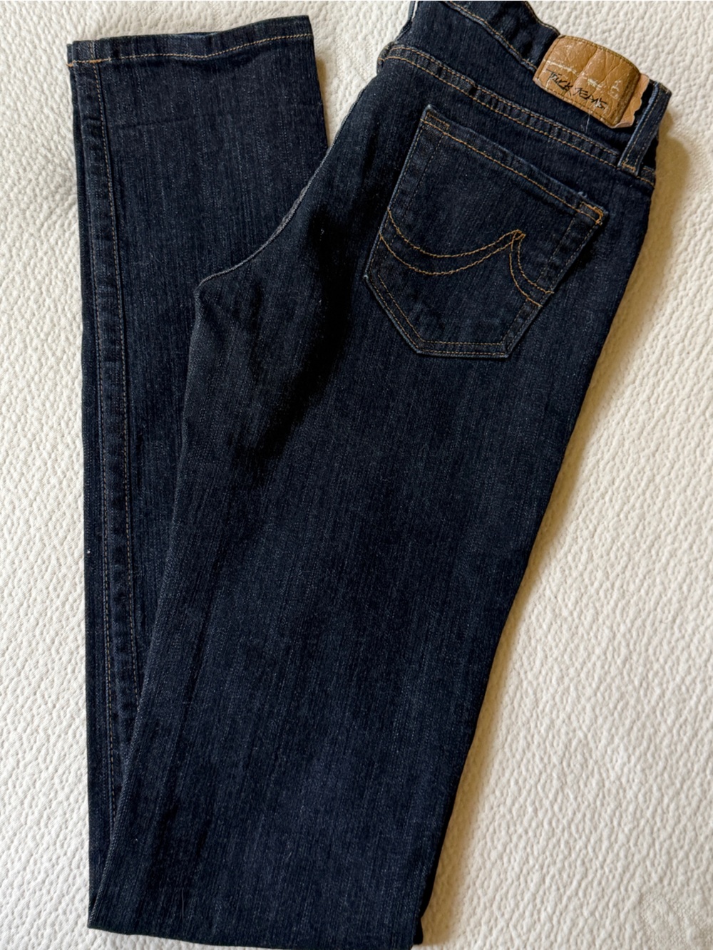 Truck Jeans Low Rise Bootcut Dark Wash Made in USA